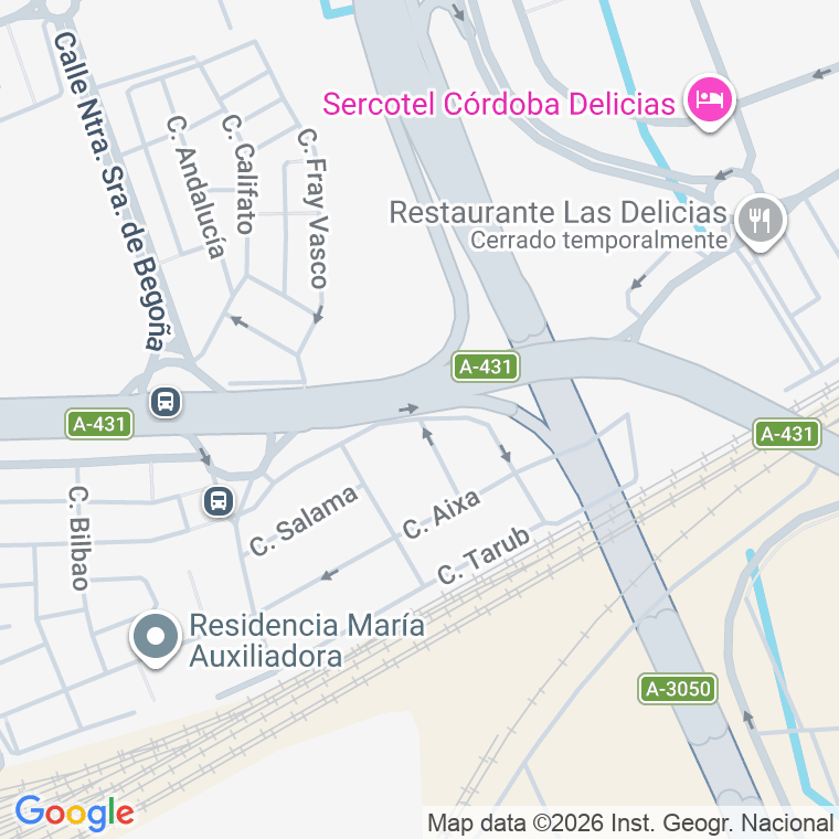 Código postal de Zoraida en Córdoba