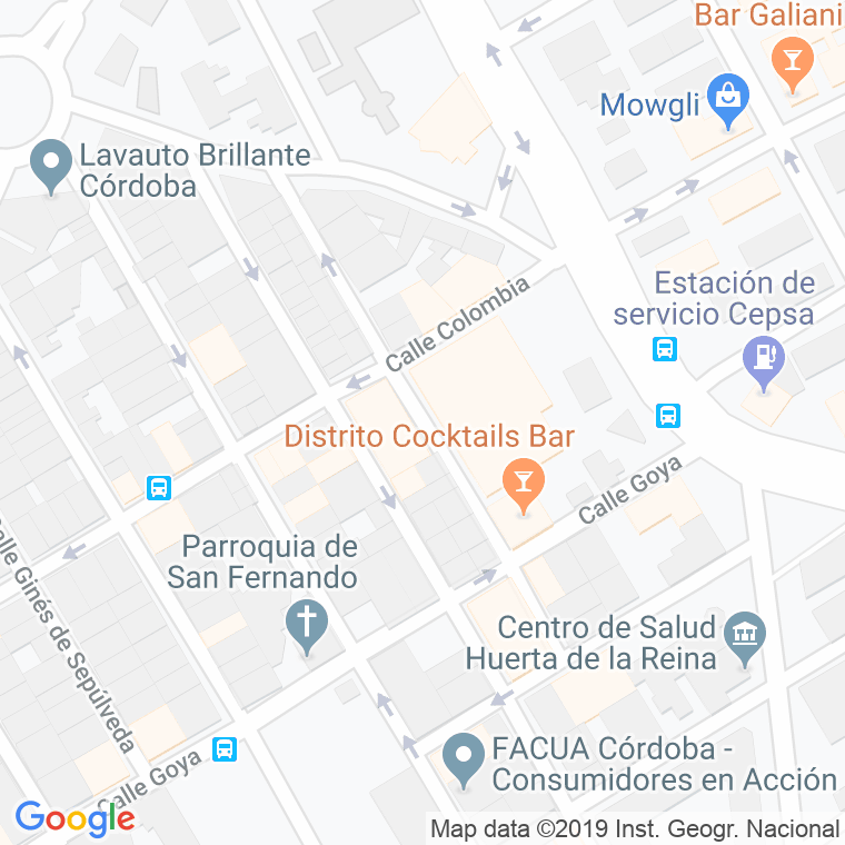 Código Postal calle Buenos Aires en Córdoba