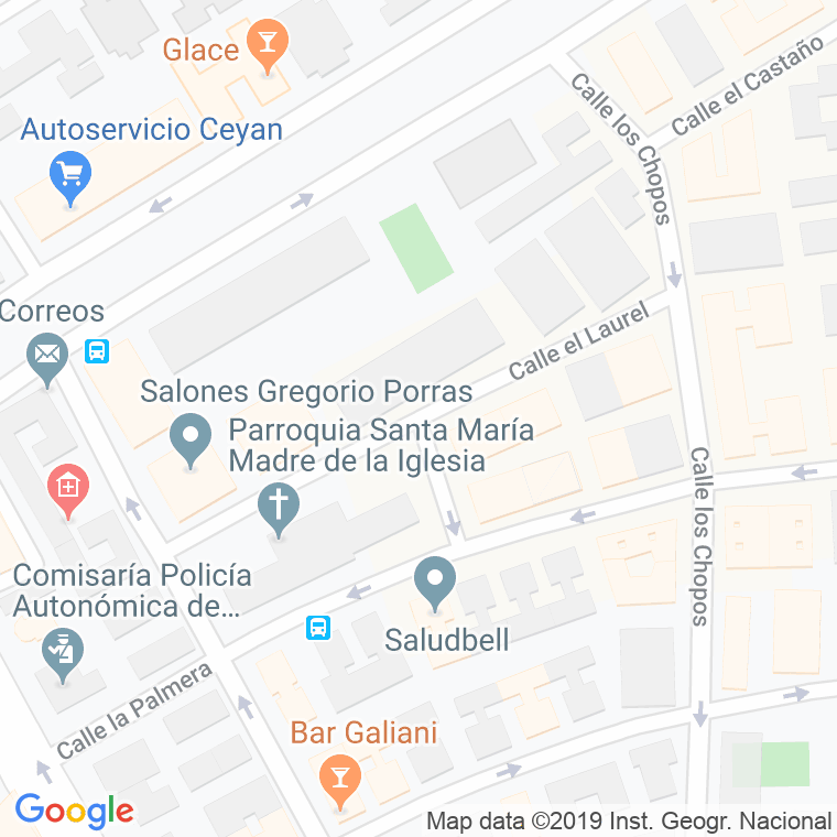 Código Postal calle Laurel, El en Córdoba