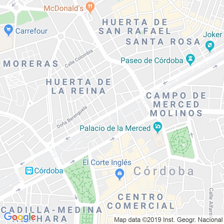 Código Postal calle Libertad, De La, avenida en Córdoba
