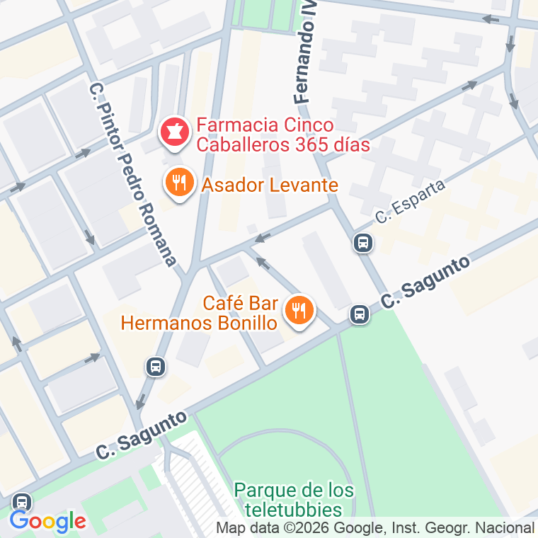 Código postal de Calle Reina Mercedes en Cordoba