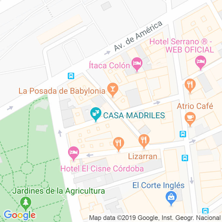 Código Postal calle Alhaken Ii en Córdoba