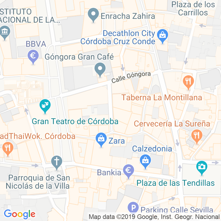 Código Postal calle Braulio Laportilla en Córdoba