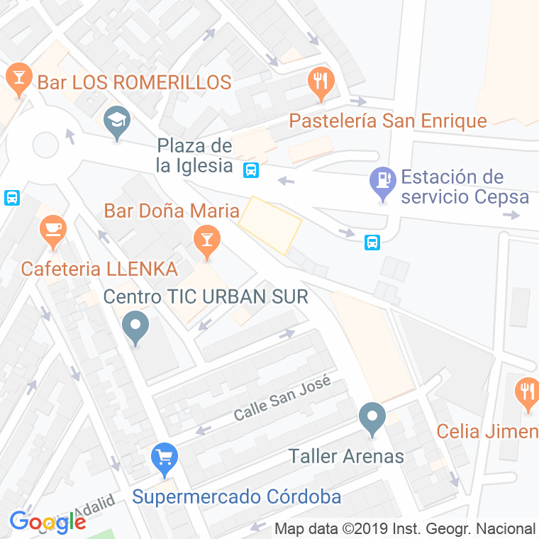 Código Postal calle Batalla De Los Piconeros en Córdoba