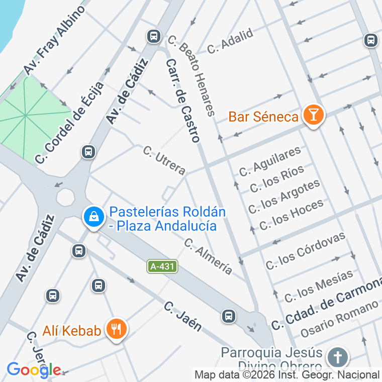Código postal de Utrera en Córdoba