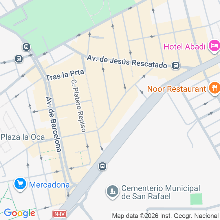 Código postal de Calle Batalla de los Cueros en Cordoba