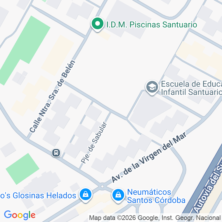 Código postal de Calle Periodista Miguel Ortiz en Cordoba