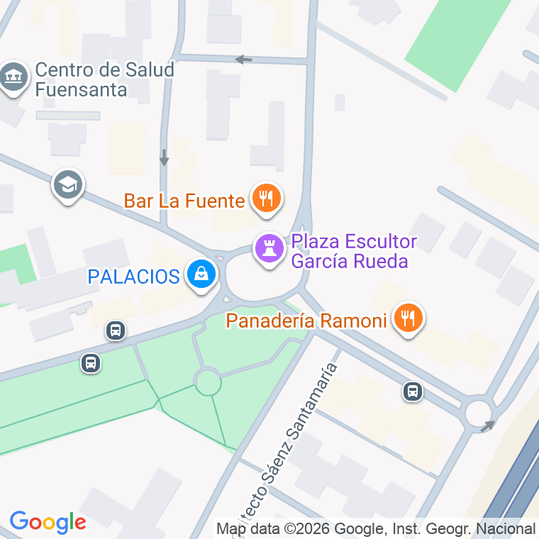 Código postal de Plaza Escultor Garcia Rueda en Cordoba