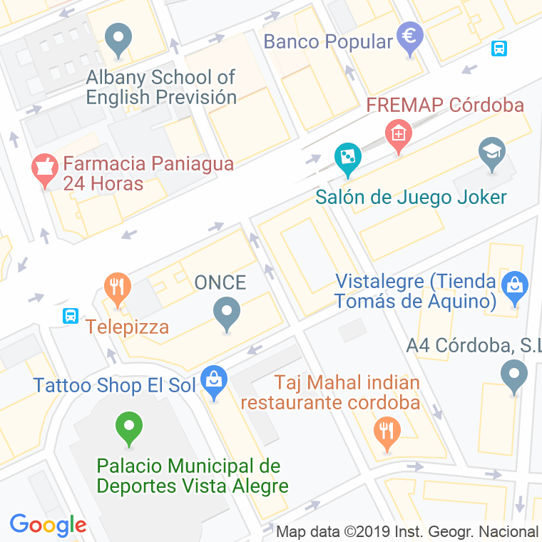 Código Postal de Camino Lope Garcia (Cordoba) en Córdoba