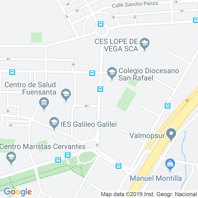 Código Postal calle Ministerio De La Vivienda, avenida en Córdoba