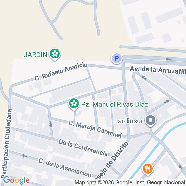 Código postal de Calle Doctora Matilde Montoya en Cordoba