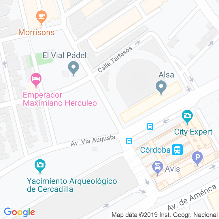 Código Postal calle Arqueologo Garcia Y Bellido en Córdoba