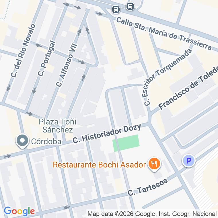 Código postal de Escritor Narbona en Córdoba