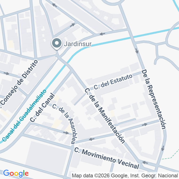 Código postal de Estatuto, del en Córdoba
