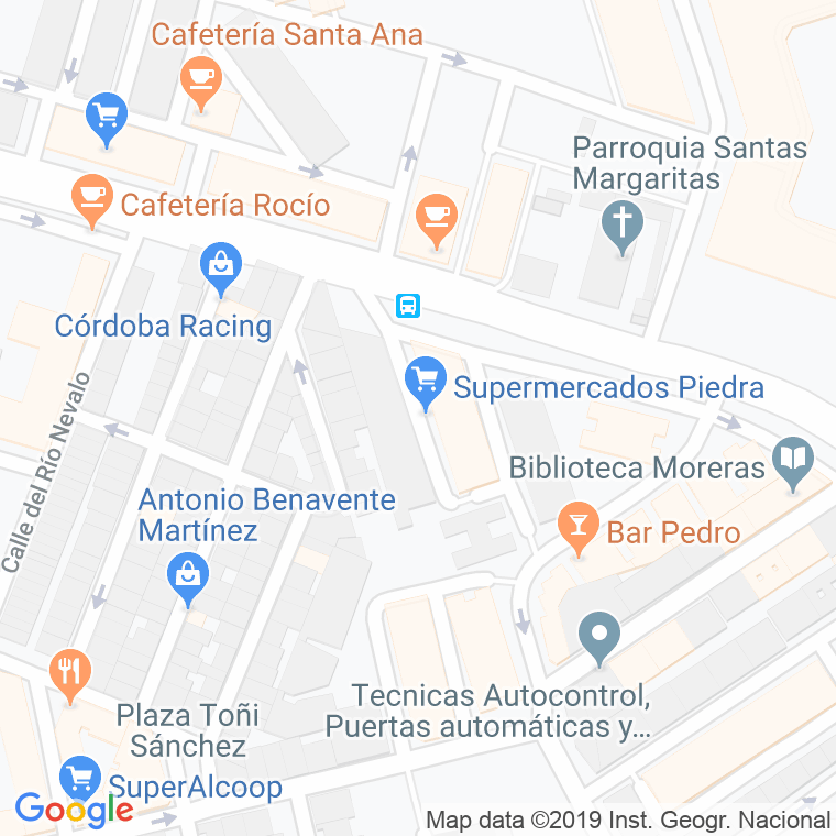 Código Postal calle Gonzalo De Berceo en Córdoba