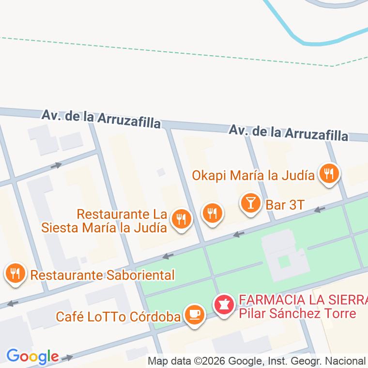 Código postal de Isadora Duncan en Córdoba