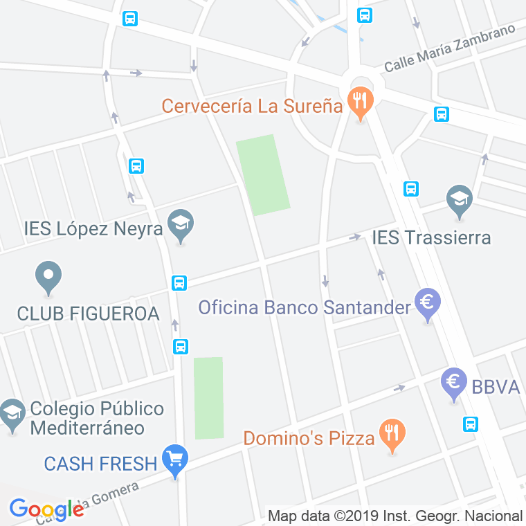 Código Postal calle Isla Mallorca en Córdoba