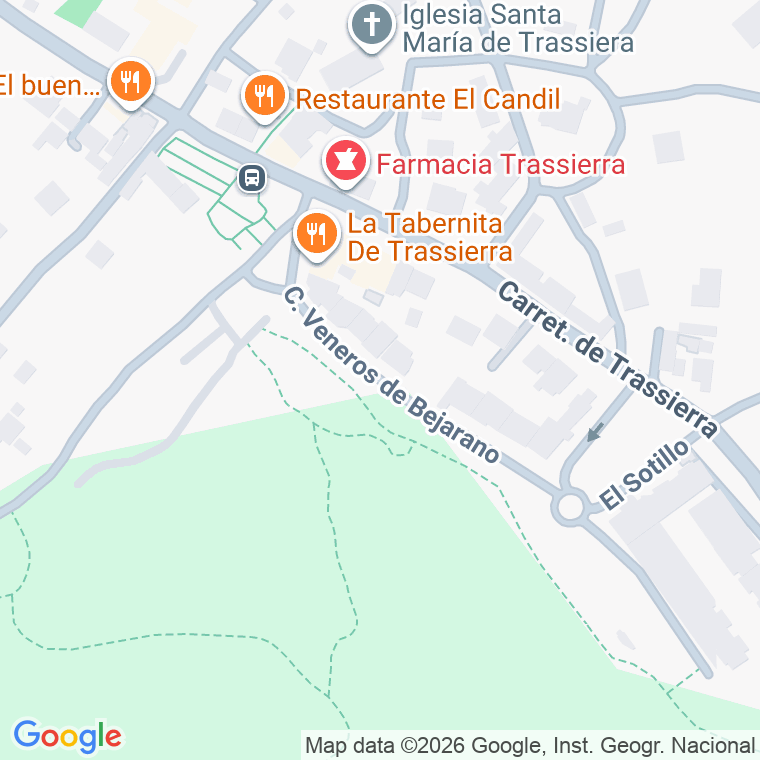 Código postal de Veneros de Bejarano (santa Maria de Trassierra) en Córdoba