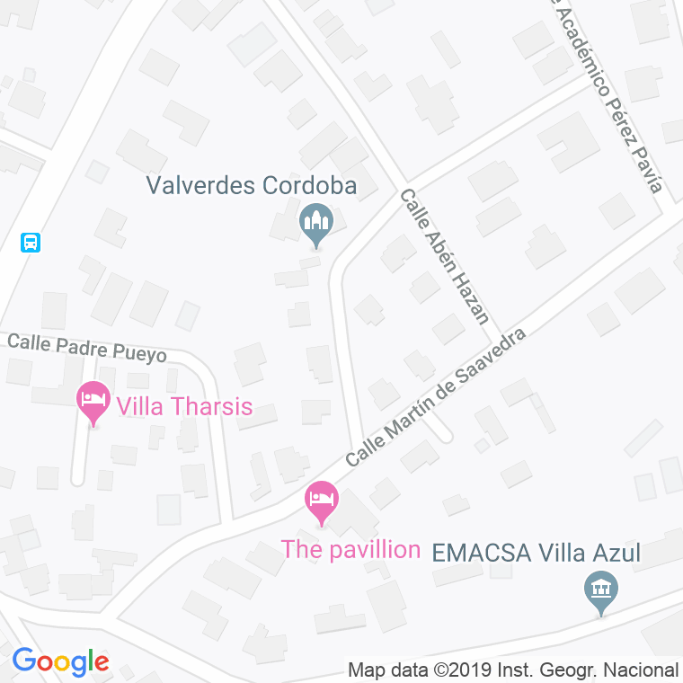 Código Postal calle Academico Aguilar Priego en Córdoba