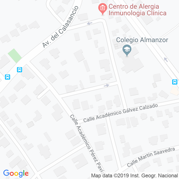 Código Postal calle Academico Camacho en Córdoba