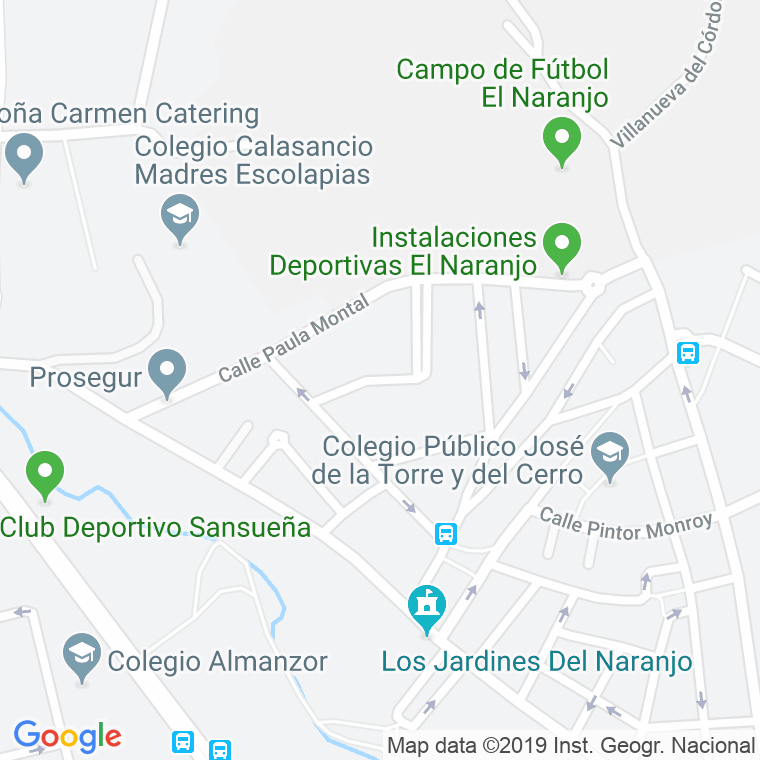 Código Postal calle Donantes De Sangre en Córdoba
