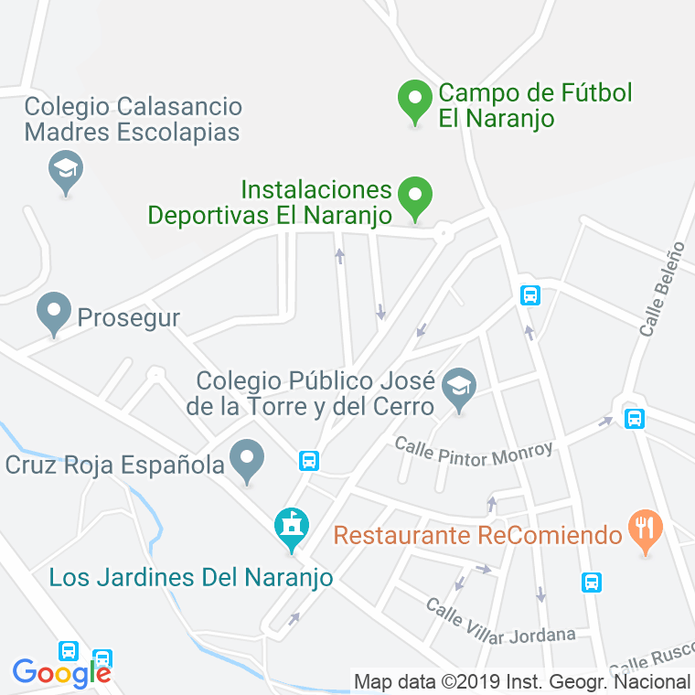 Código Postal calle Fray Juan De Almoguera en Córdoba