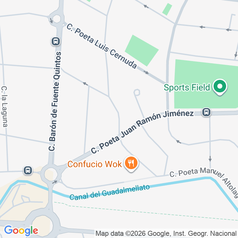 Código postal de Poeta Jose Maria Alvariño en Córdoba