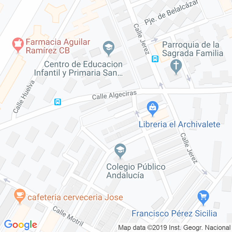 Código Postal calle Carpio, El en Córdoba