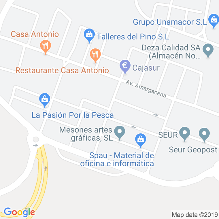 Código Postal calle Ingeniero Barbudo en Córdoba