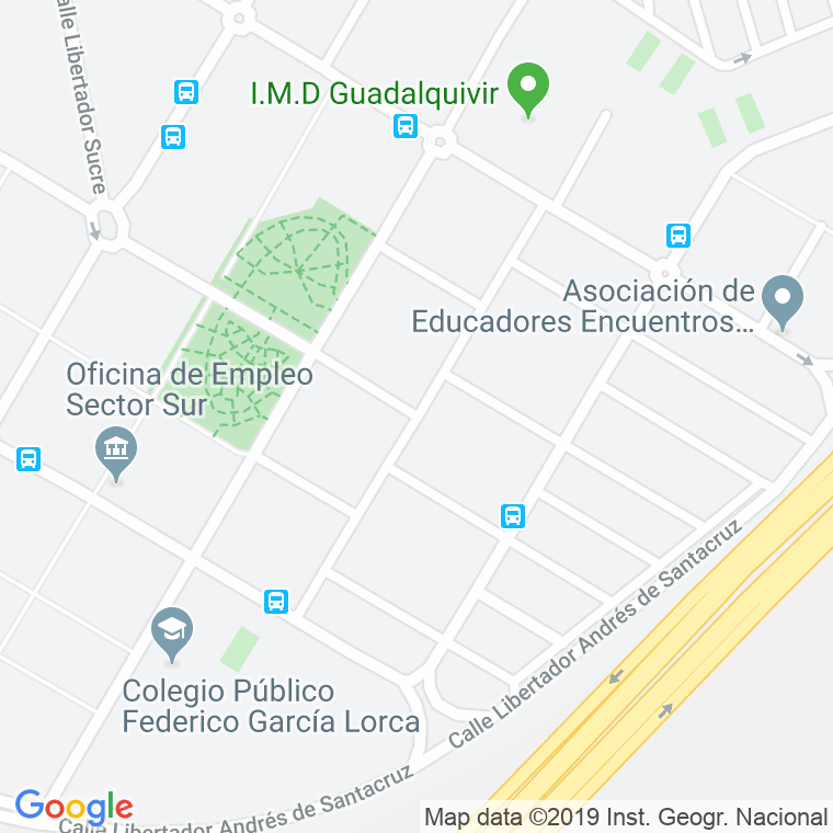 Código Postal calle Libertador Agustin Iturbide en Córdoba