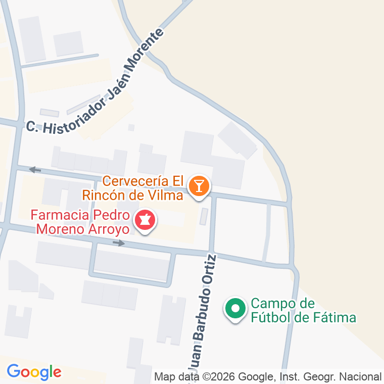 Código postal de Calle Escritor Almeida Garret en Cordoba