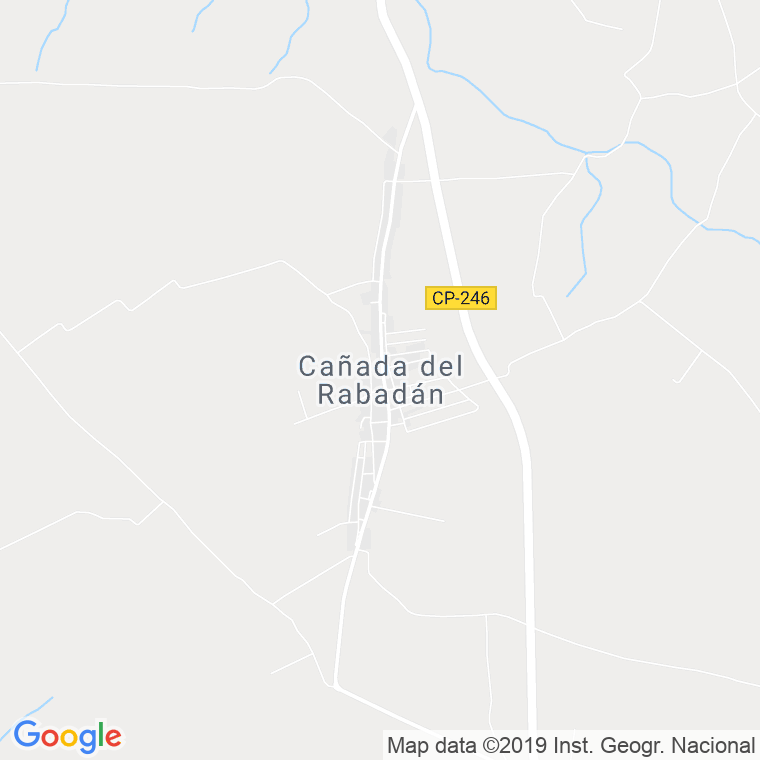 Código Postal de Cañada Del Rabadan en Córdoba