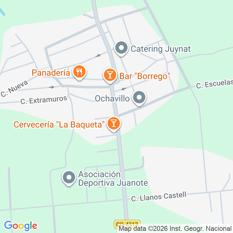 Código postal de Avda Fuente Palmera en Ochavillo del Rio