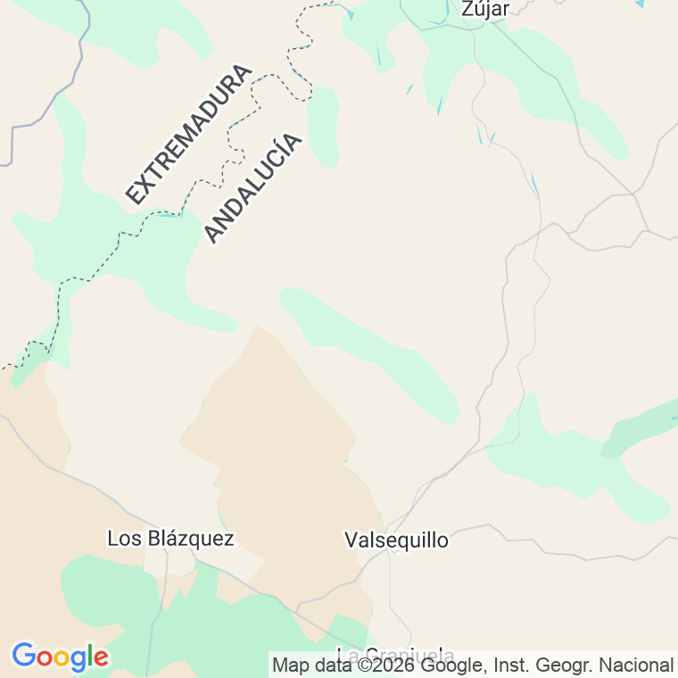 Código postal de Valsequillo en Córdoba