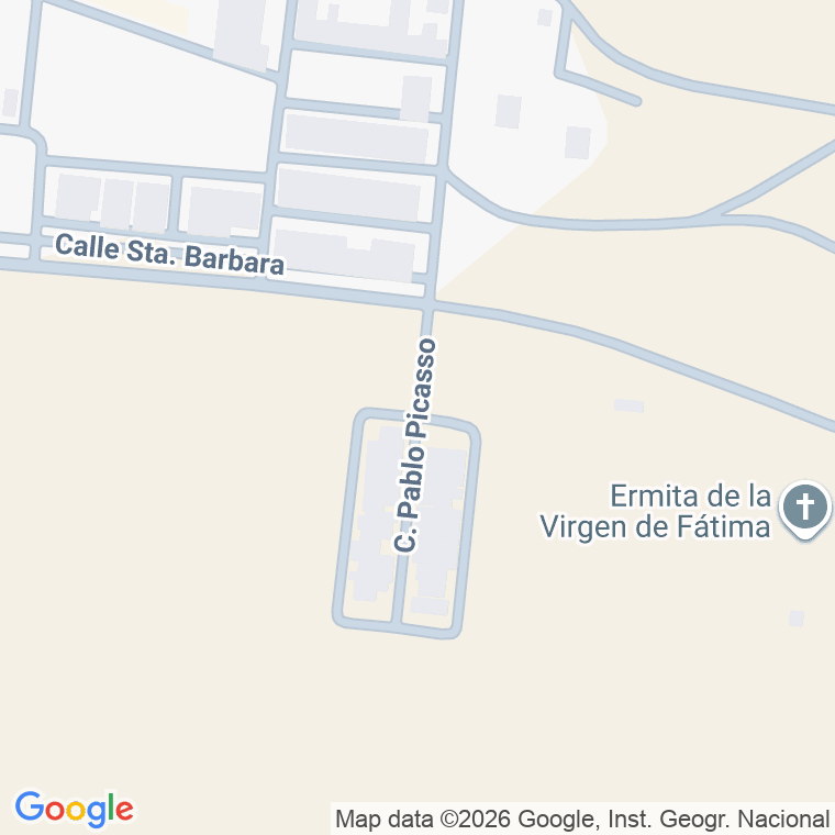 Código postal de Calle Pablo Picasso en Porvenir de la Industria