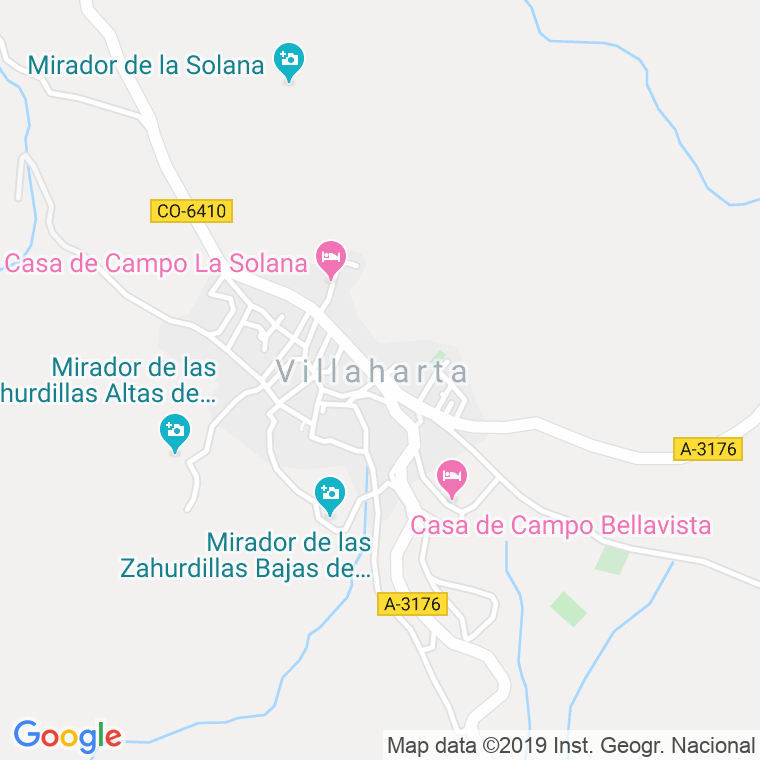 Código Postal de Villaharta en Córdoba