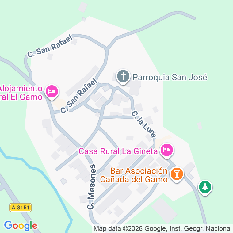 Código postal de Calle S Jose (cañada del Gamo) en Cañada del Gamo