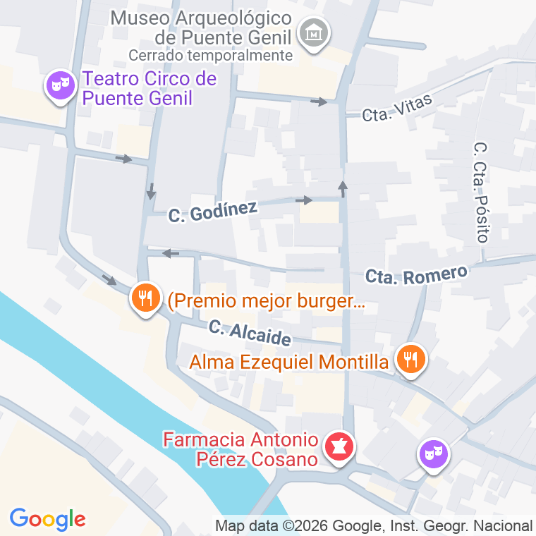 Código postal de Calle Cantaor Pedro Lavado en Puente Genil
