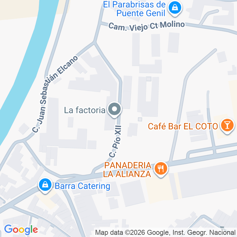 Código postal de Calle Pio Xii en Puente Genil