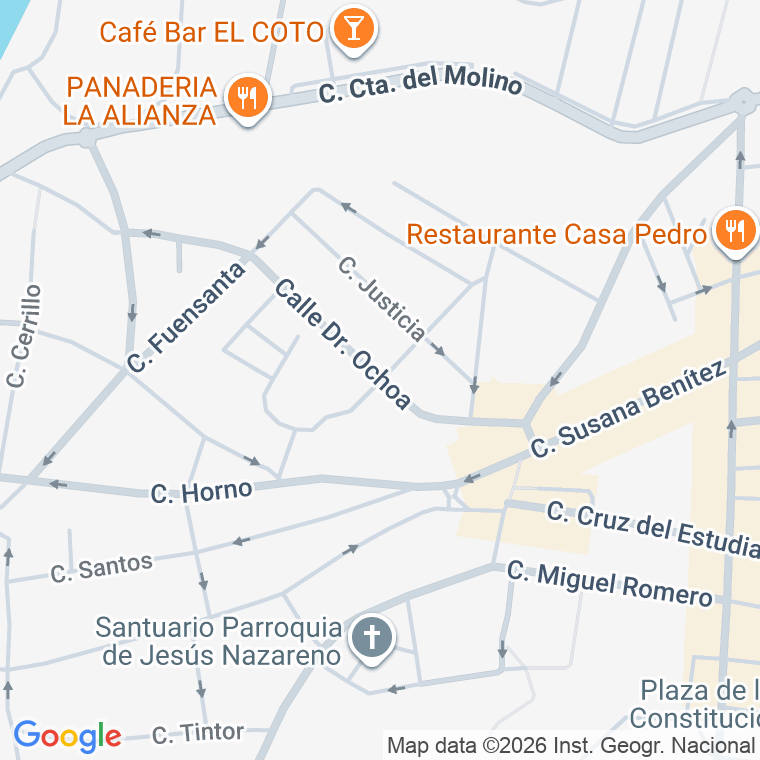 Código postal de Calle Poeta Antonio Machado en Puente Genil