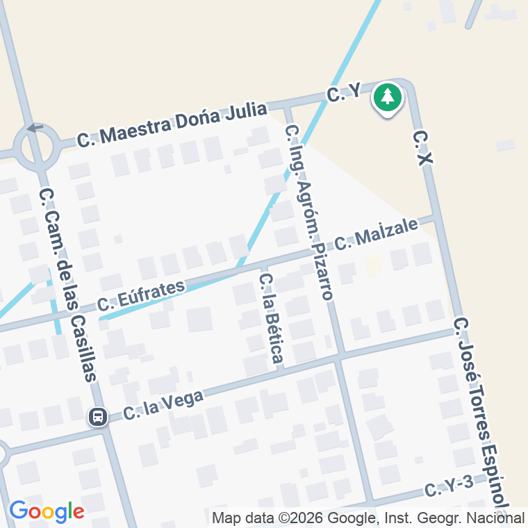 Código postal de Calle Eufrates en Encinarejo de Cordoba