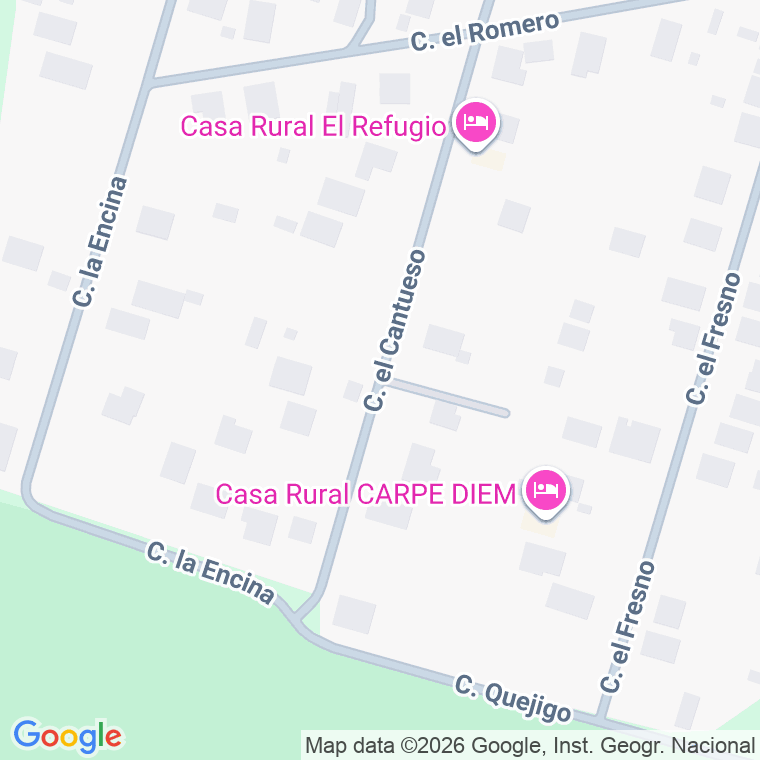 Código postal de Calle Cantueso (el) en Hornachuelos