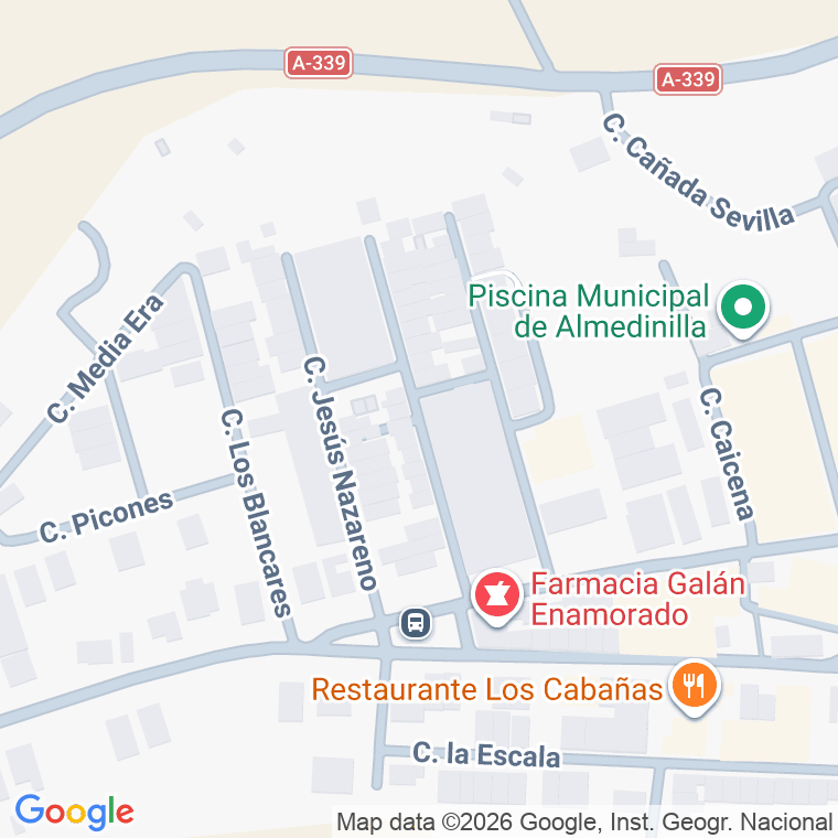 Código postal de Calle San Juan Bautista en Almedinilla