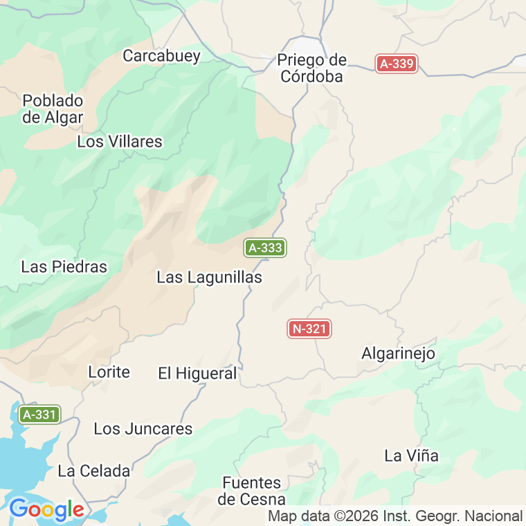 Código postal de Poyata, la en Córdoba