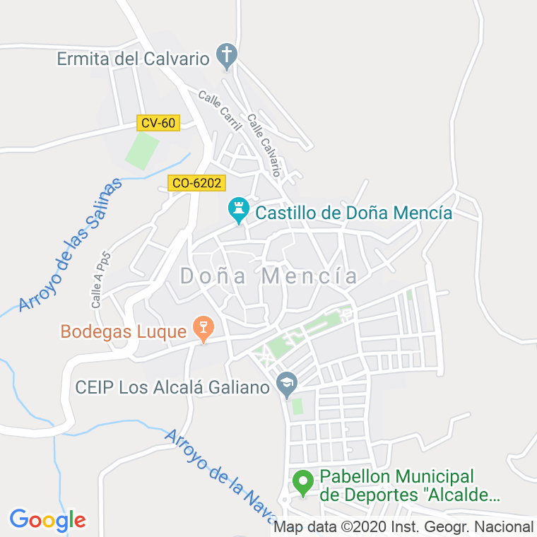Código Postal de Doña Mencia en Córdoba