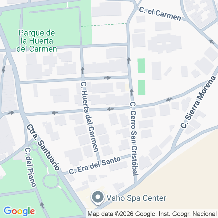 Código postal de Calle Erillas Blancas en Lucena