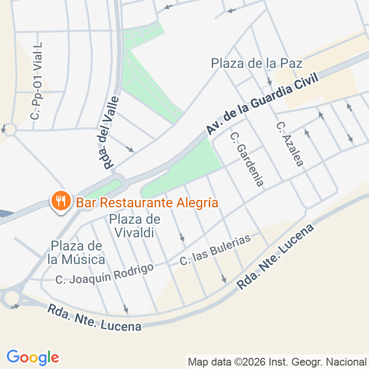 Código postal de Calle Margaritas (las) en Lucena