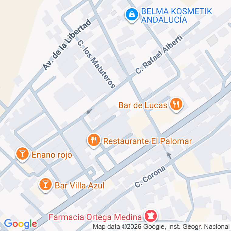 Código postal de Calle Juan Ramon Jimenez en Encinas Reales