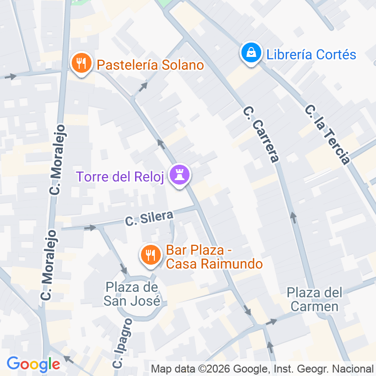 Código postal de Calle Desamparados en Aguilar de la Frontera