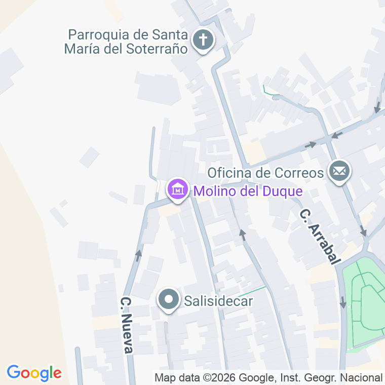 Código postal de Calle Doña Maria Coronel en Aguilar de la Frontera